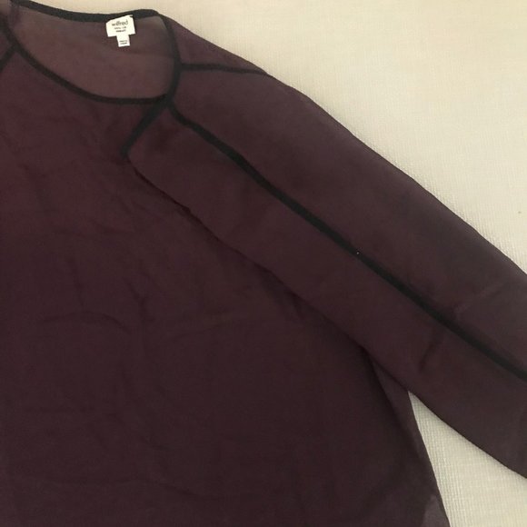 Wilfred: Maroon Blouse - Picture 3 of 4
